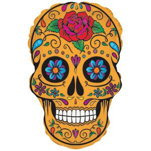 12" Sugar Skull Orange - AIR FILL