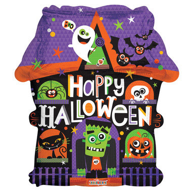 18" Haunted House Shape