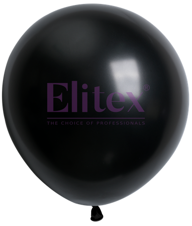 6" Elitex Black Pearl - 50Ct.