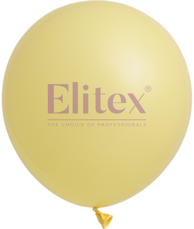 6" Elitex Pastel Ivory - 50Ct.
