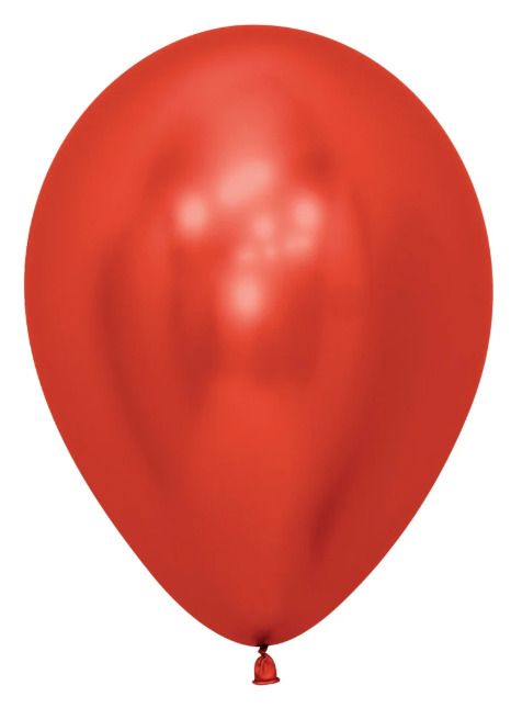 5" Sempertex Reflex Crystal Red - 100Ct.