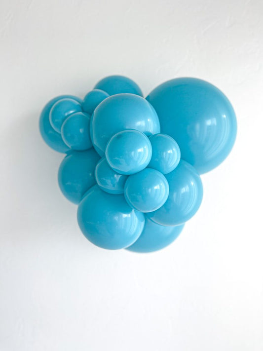 11" Tuftex Turquoise- 100Ct.
