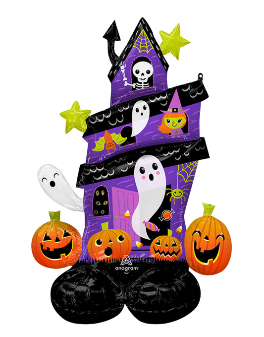 50" Halloween Haunted House AirLoonz - AIR FILL