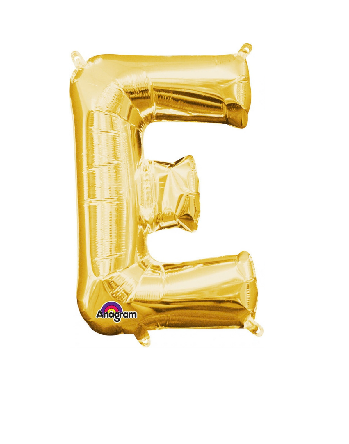 16" Anagram Gold Letter Foil Balloons - AIR FILL