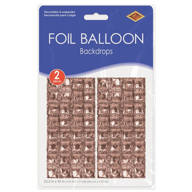 Rose Gold Foil Balloon Backdrop