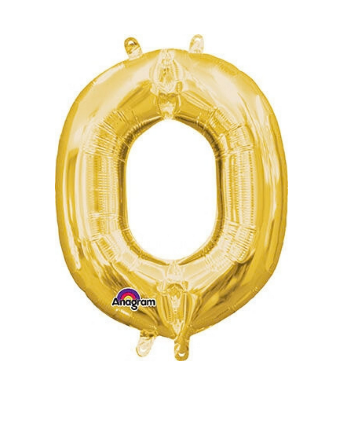16" Anagram Gold Letter Foil Balloons - AIR FILL