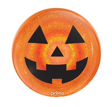 20" Jack Orange Glitter Sphere