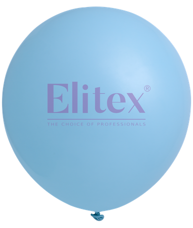 18" Elitex Pastel Baby Blue - 10Ct.