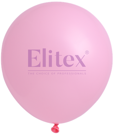 6" Elitex Light Pink - 50Ct.