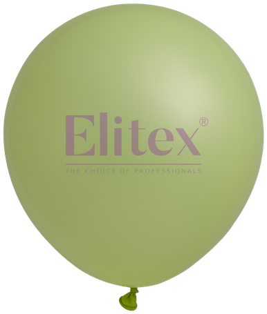 18" Elitex Pastel Lemon Green - 10Ct.
