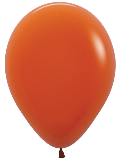 5" Sempertex Deluxe Sunset Orange - 100Ct.