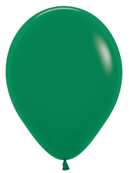 11" Sempertex Fashion Forest Green - 100Ct.