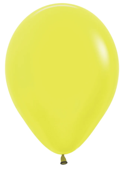 5" Sempertex Neon Yellow - 100Ct.