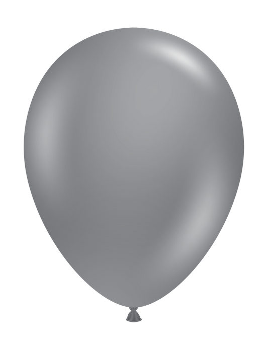 11" Tuftex Gray Smoke - 100Ct.