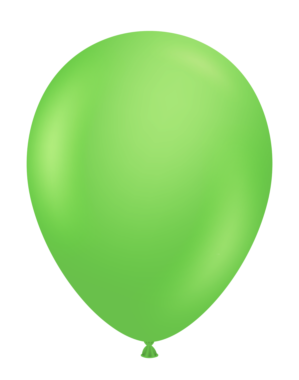 5" Tuftex Lime Green - 50Ct.