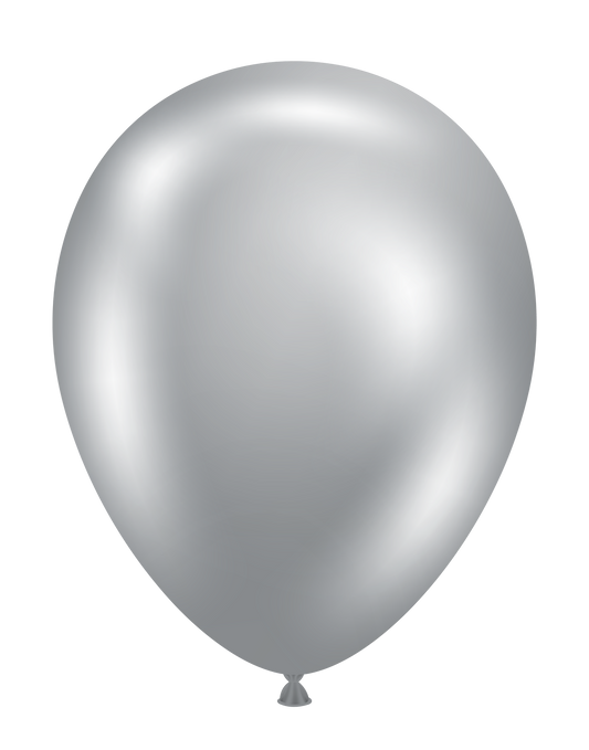 11" Tuftex Silvery - 50Ct.