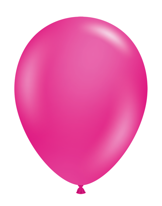 11" Tuftex Hot Pink - 100Ct.