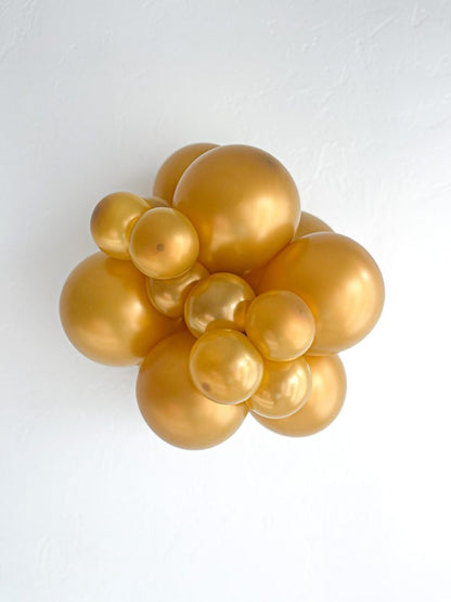 24" Tuftex Metallic Gold - 3Ct.