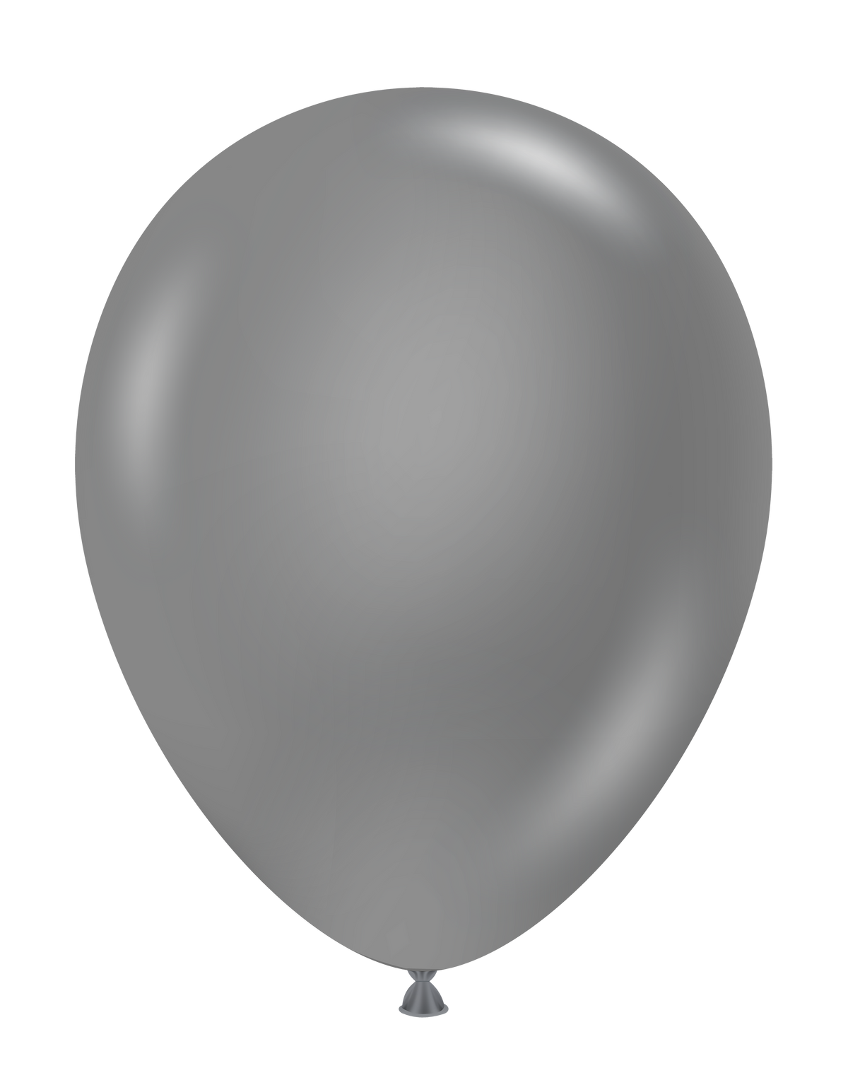 5" Tuftex Metallic Silver - 50Ct.