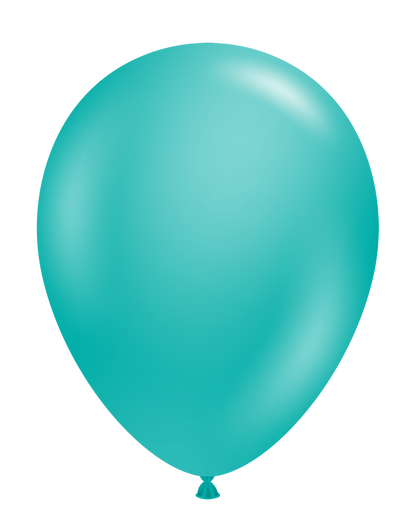 11" Tuftex Teal - 100Ct.
