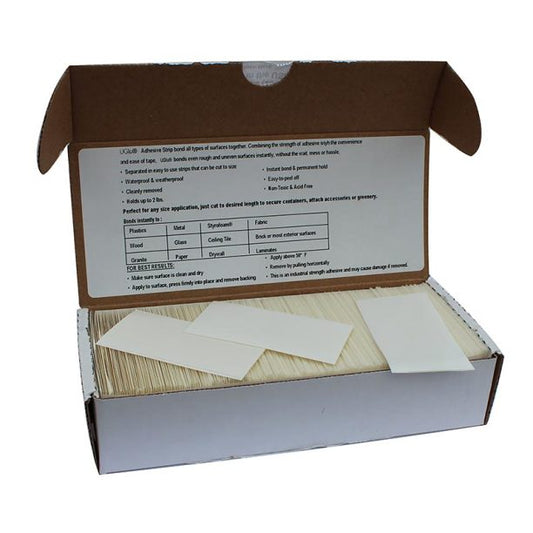 Uglu Adhesive Strips - 1" X 3" - 250Ct